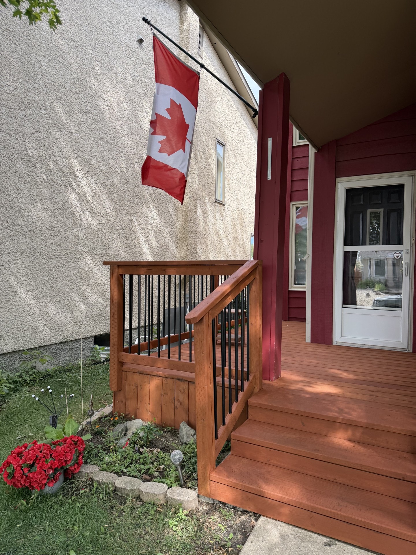 Deck Restoration & Staining — Entryway