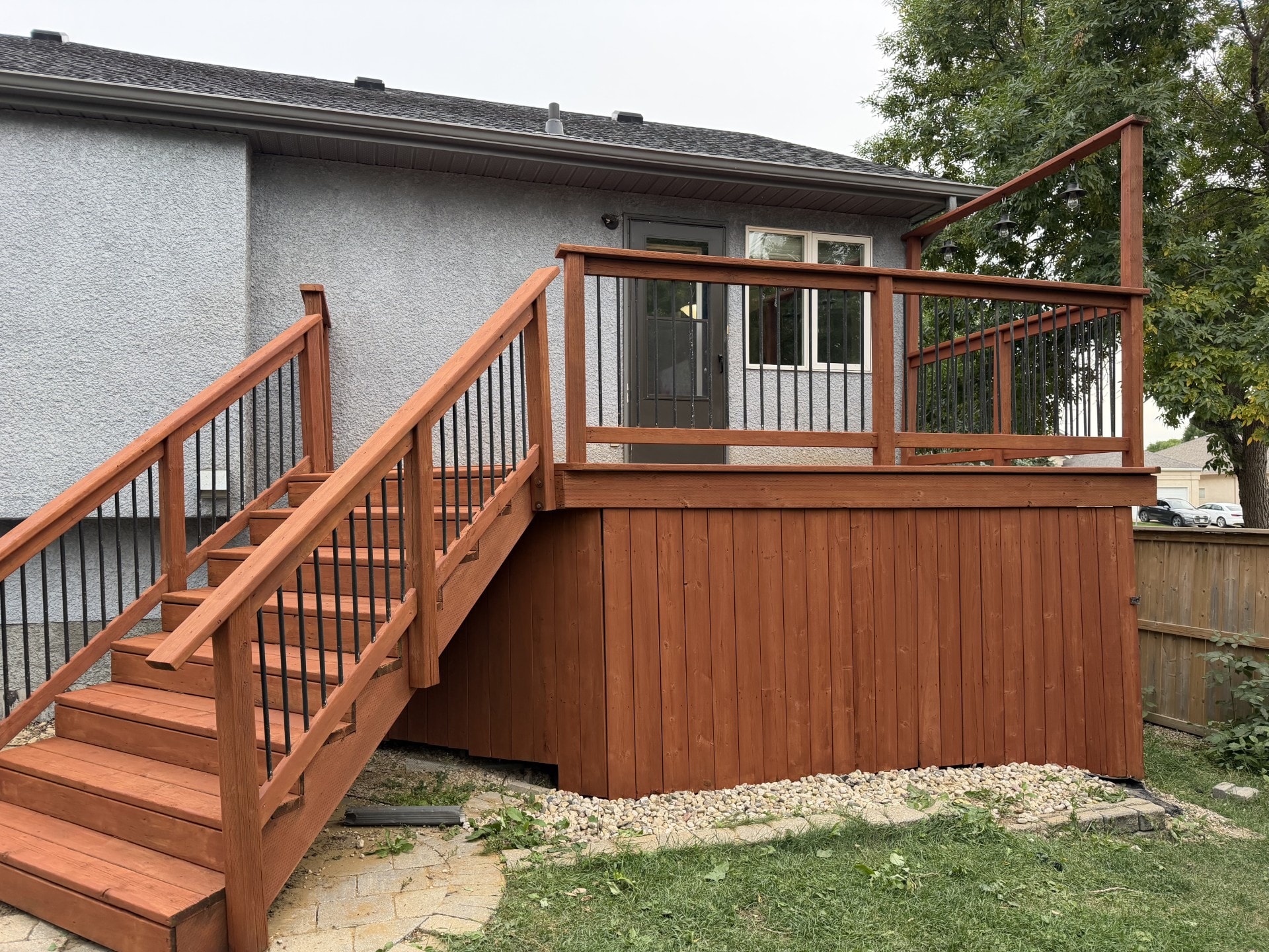Finished Deck — Full View