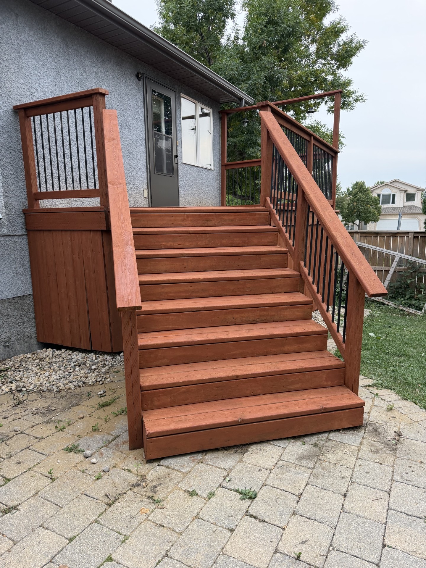 Finished Stairs & Railings
